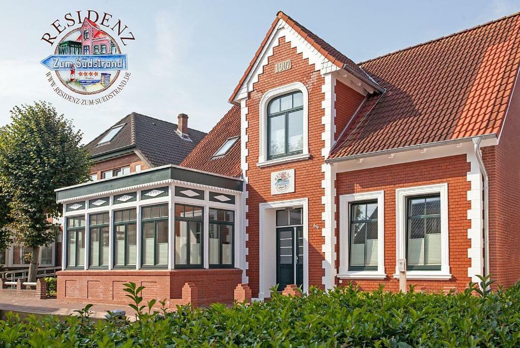 Residenz zum Südstrand/Levke Borkum Exterior foto